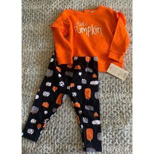 Little Pumpkin Fall 2 Piece Set 12mo